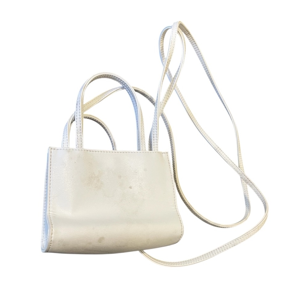 Telfar Cream Mini Shopping Bag - Picture 3 of 4